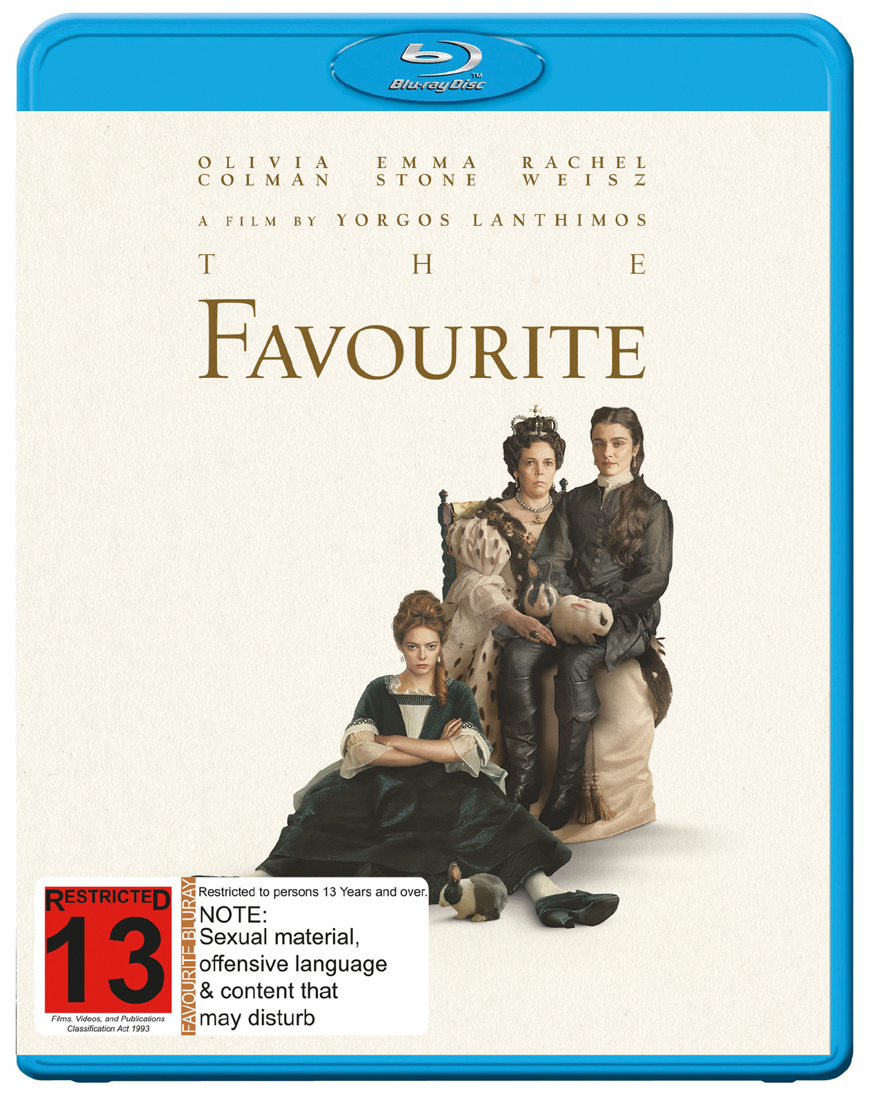 The Favourite on Blu-ray image
