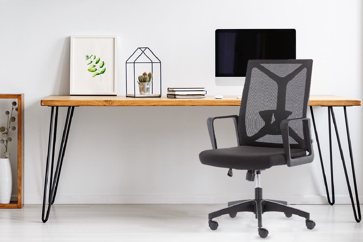 Buy Galway Office Chair (Black) at Mighty Ape NZ