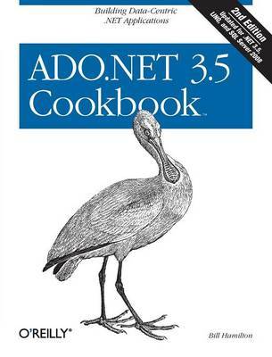 ADO.NET 2.0 Cookbook by Bill Hamilton image