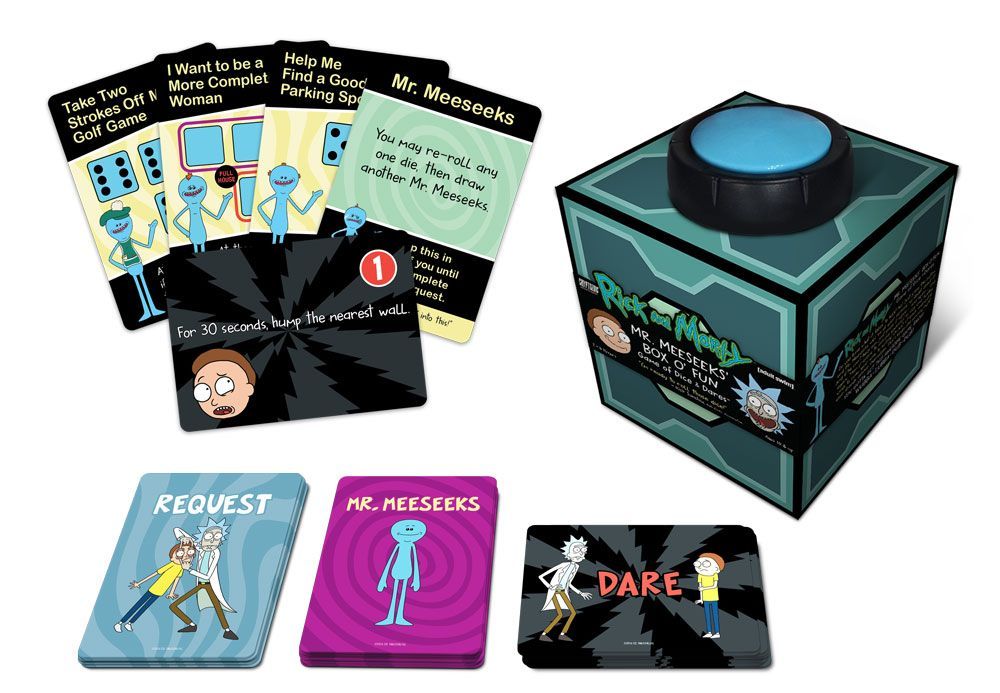 Rick & Morty: Mr. Meeseeks' Box O'Fun - Dice & Dares Game image