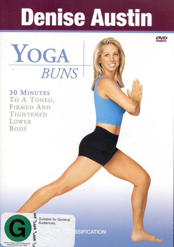 Denise Austin - Yoga Buns on DVD image