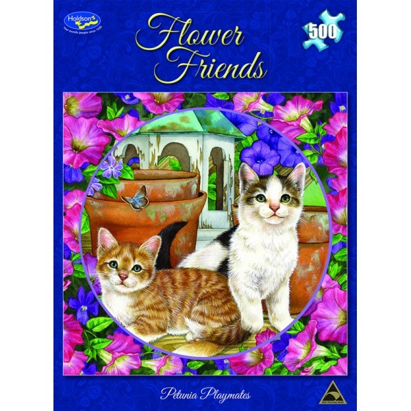 Flower Friends: Petunia Playmates (500pc Jigsaw)