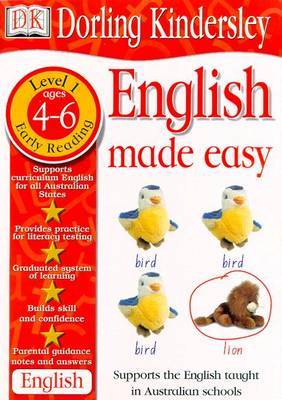 English Made Easy Level 1: Early Reading on Paperback by Dorling Kindersley