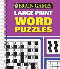 brain games large print word puzzles publications international ltd
