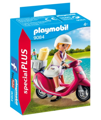 Playmobil: Beachgoer with Scooter (9084) image