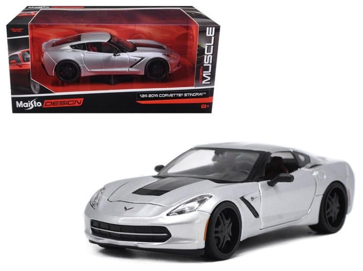 Maisto Design: 1:25 Diecast Vehicle - 2014 Corvette Stingray image