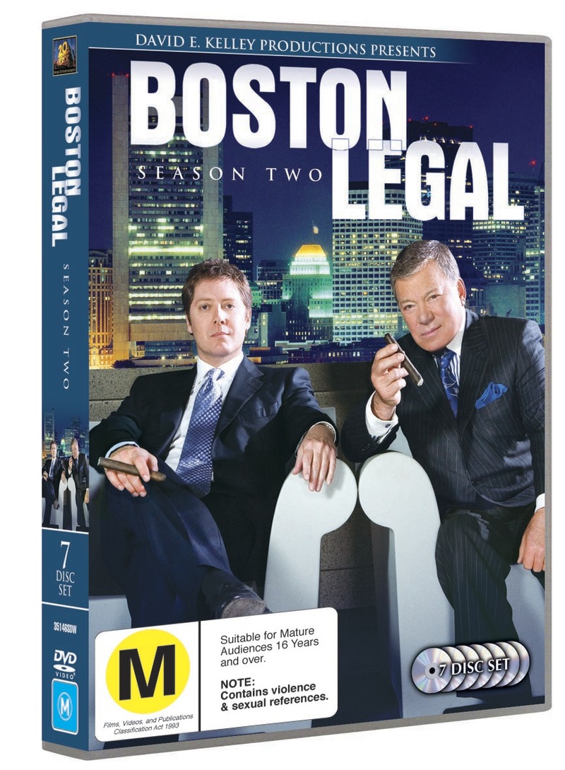 Boston Legal - Season 2 (7 Disc Set) image