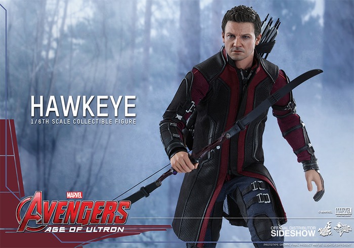 Hot Toys Avengers 2 Hawkeye 12" Figure image