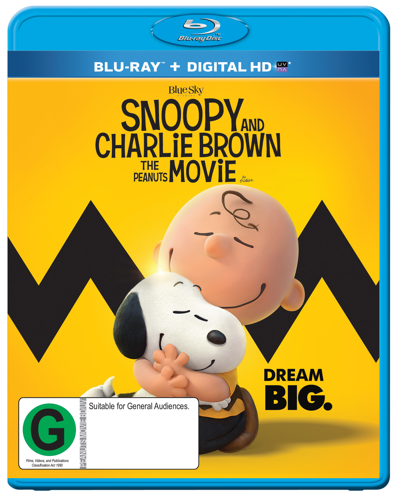 Snoopy And Charlie Brown The Peanuts Movie on Blu-ray image