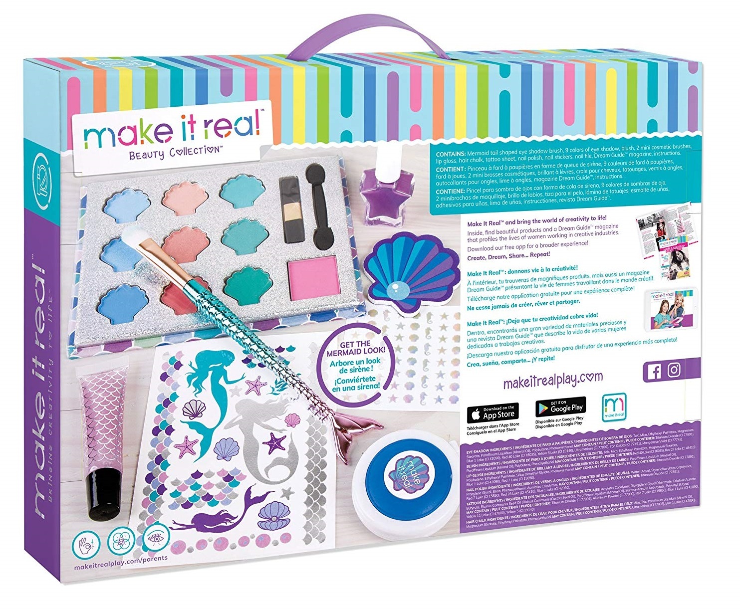 Make It Real: Mega Mermaid Makeover - Beauty Set image