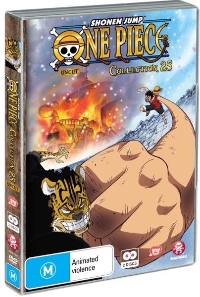 One Piece: Uncut - Collection 25 on DVD image