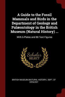 A Guide to the Fossil Mammals and Birds in the Department of Geology and Palaeontology in the British Museum (Natural History) ... image