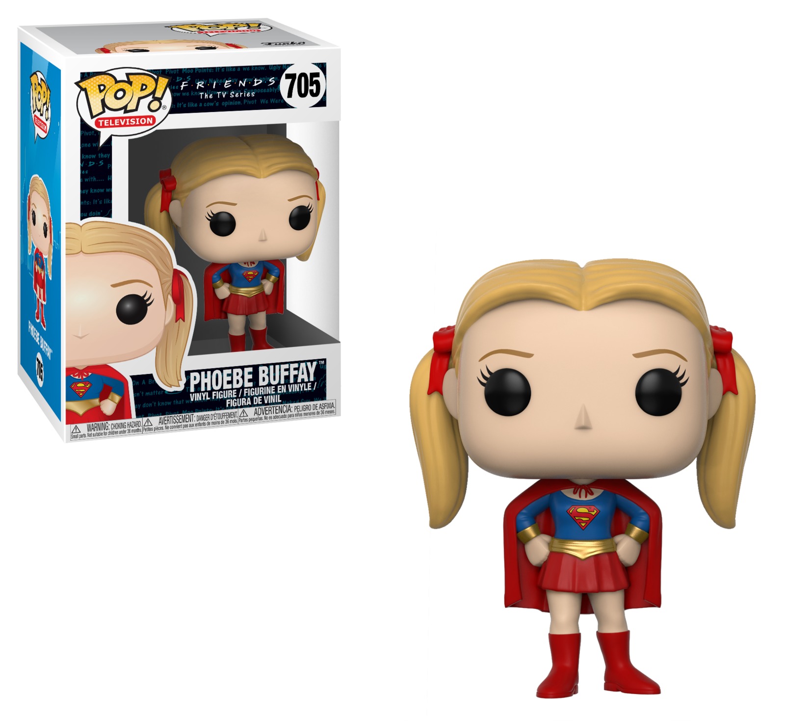 Friends - Pheobe (Supergirl Costume) Pop! Vinyl Figure image