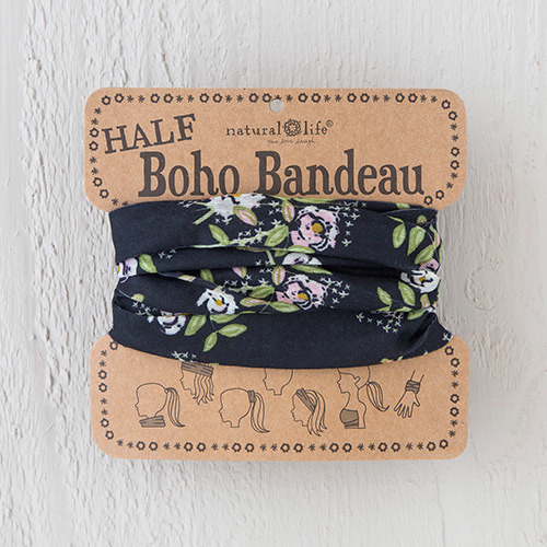 Natural Life: Half Bandeau - Black Sage Blooms image