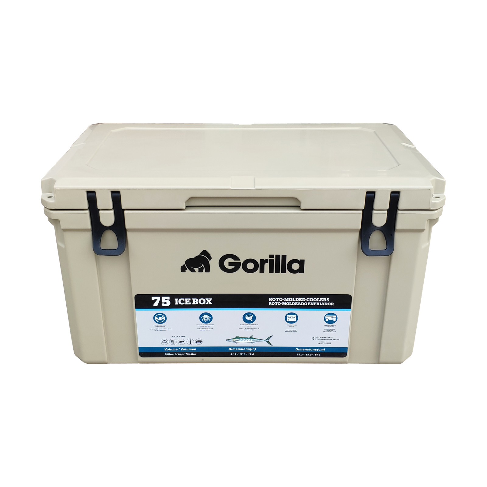 Gorilla Heavy Duty Ice Box Chilly Bin 75L image