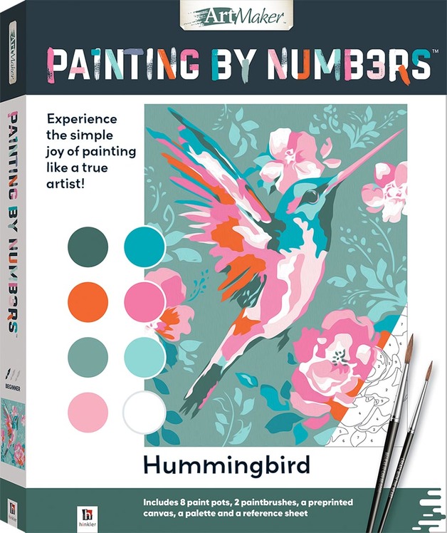 Buy Paint by Numbers Hummingbird at Mighty Ape NZ