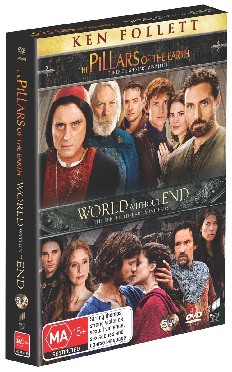 Ken Follett's Pillars of the Earth/World Without End DVD Buy Now at Mighty Ape NZ