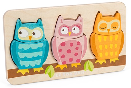 Le Toy Van: Petilou - Chouette Owl Puzzle image