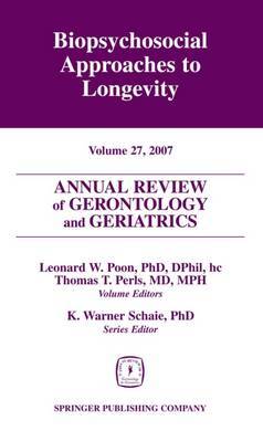 Annual Review of Gerontology and Geriatrics, Volume 27, 2007 image