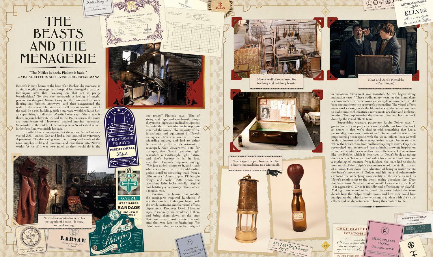 The Archive of Magic: the Film Wizardry of Fantastic Beasts: The Crimes of Grindelwald by Signe Bergstrom image