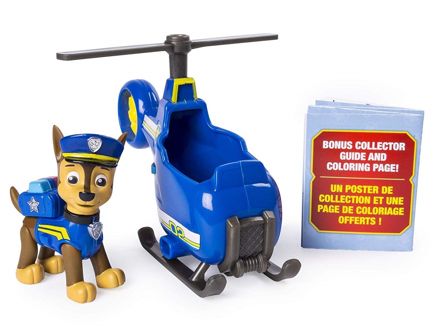 Paw Patrol: Mini Vehicles - (Chase's Mini Helicopter) image