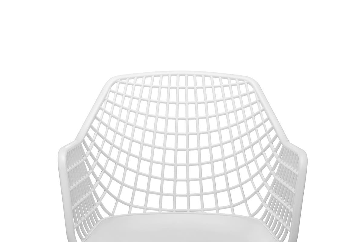 Buy Ovela Set of 2 Leerdam Armchairs White at Mighty Ape NZ