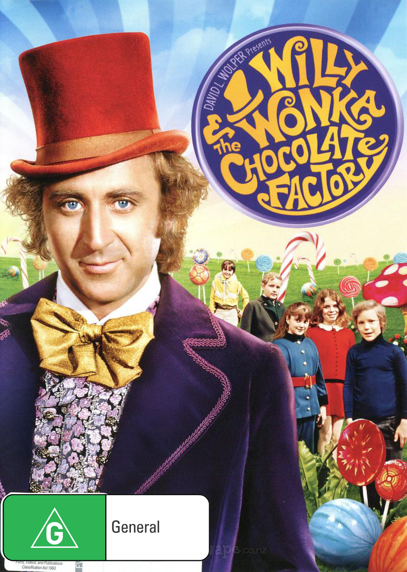 Willy Wonka and the Chocolate Factory on DVD