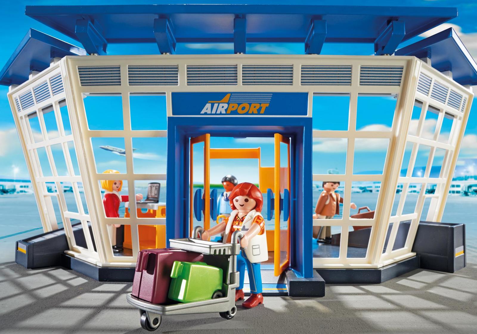 Playmobil: City Action - Airport with Control Tower image