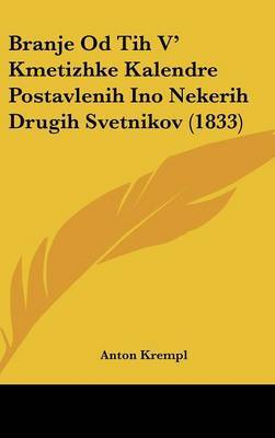 Branje Od Tih V' Kmetizhke Kalendre Postavlenih Ino Nekerih Drugih Svetnikov (1833) image