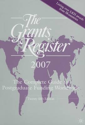 The Grants Register image