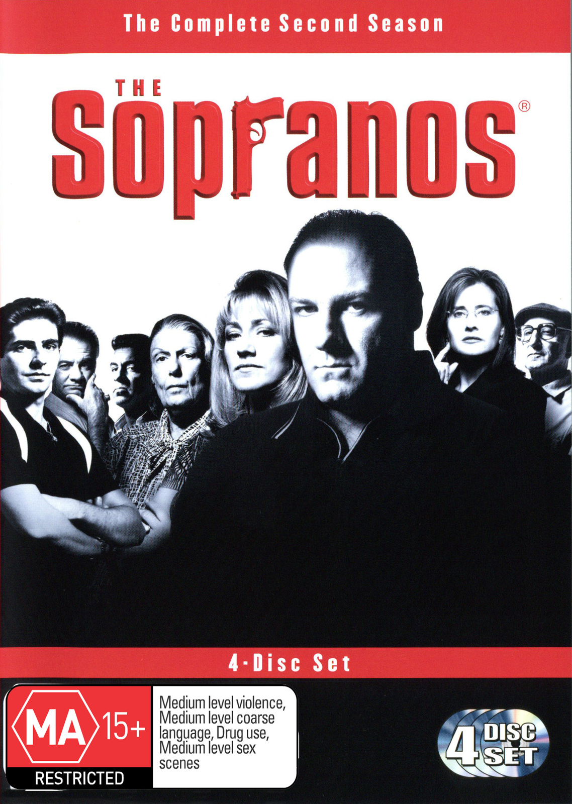 The Sopranos - Season 2 (4 Disc Box Set) on DVD image