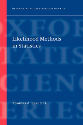 Likelihood Methods in Statistics by Thomas A. Severini image