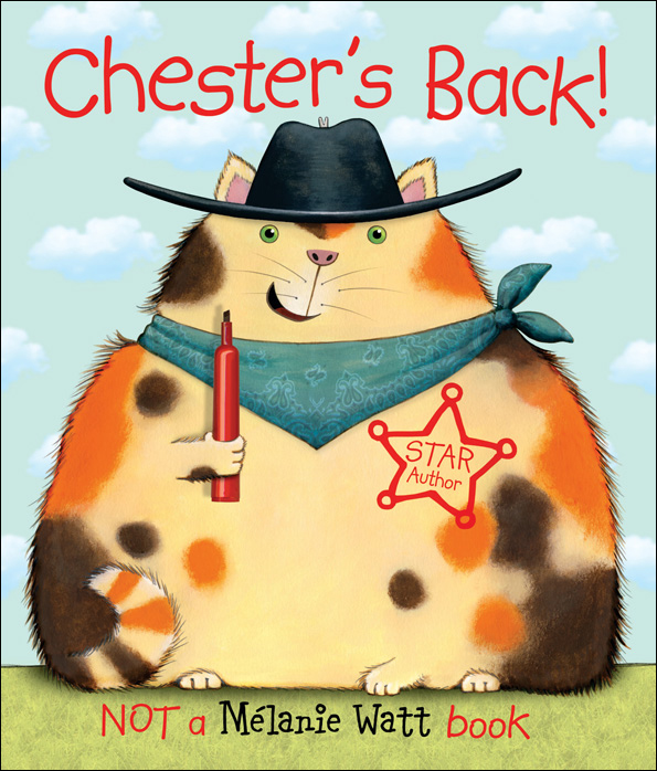 Chester's Back! (Book + CD) by Melanie Watt image