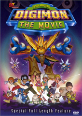 Digimon The Movie on DVD Digimon The Movie on DVD