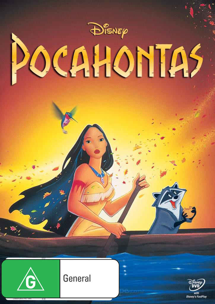 Pocahontas on DVD image