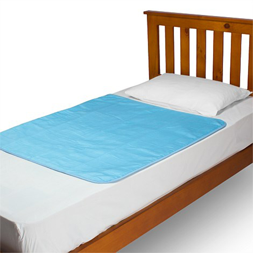 Brolly Sheets Bed Pad Without Wings - Blue image