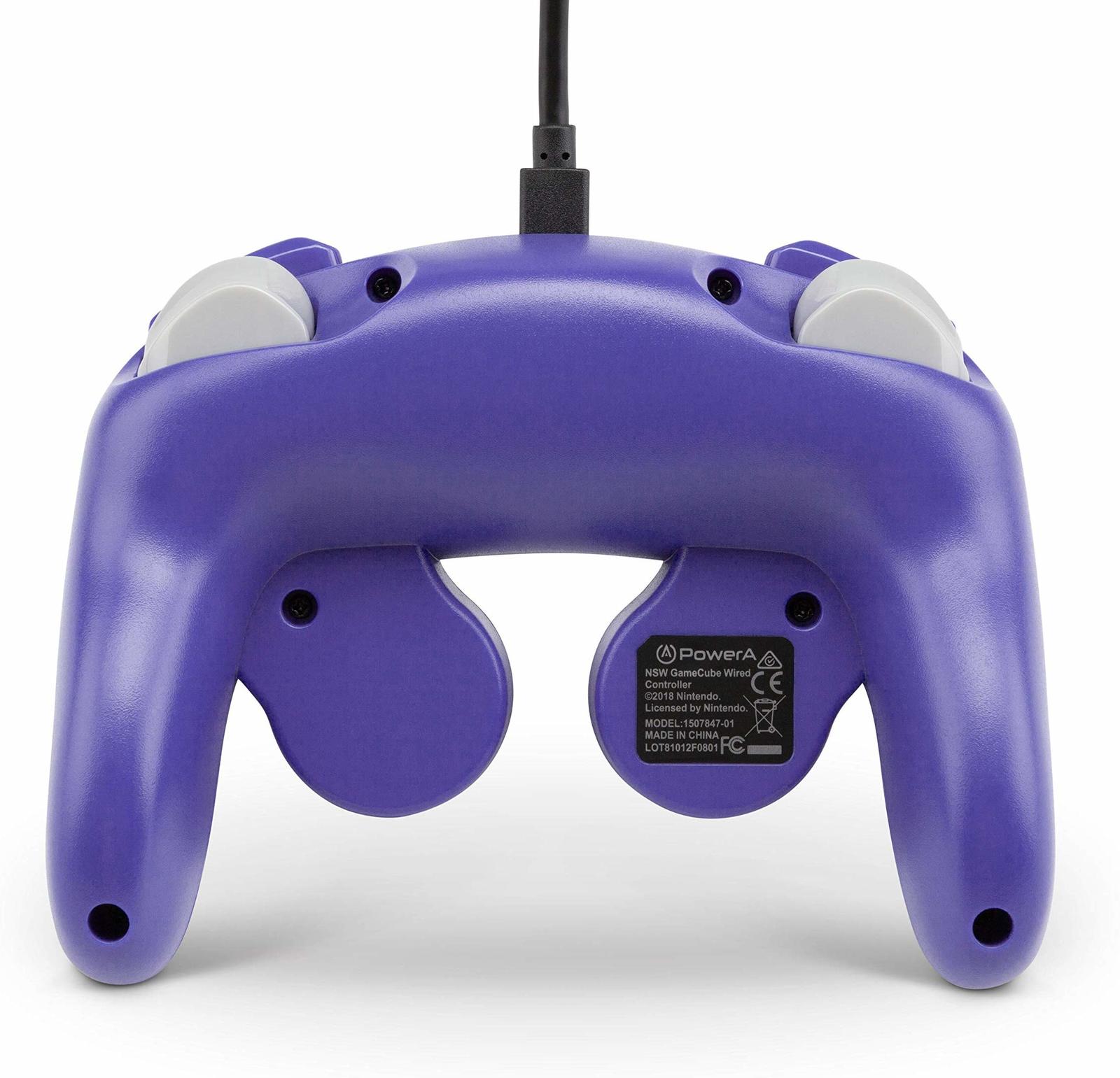 Nintendo Switch Wired GameCube Controller - Purple for Switch image
