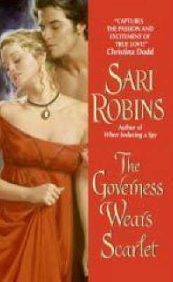 The Governess Wears Scarlet by Sari Robins image