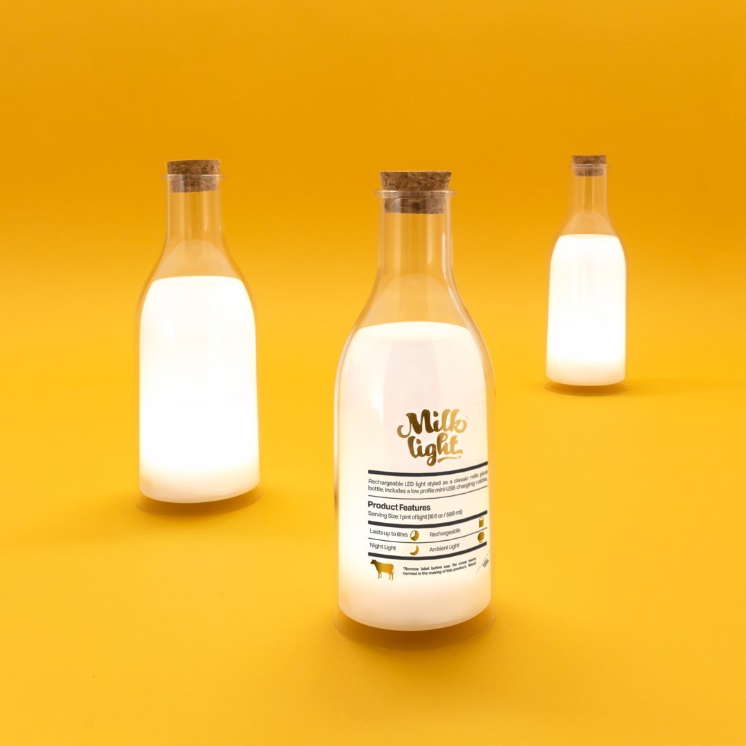 Milk Bottle LED Light image