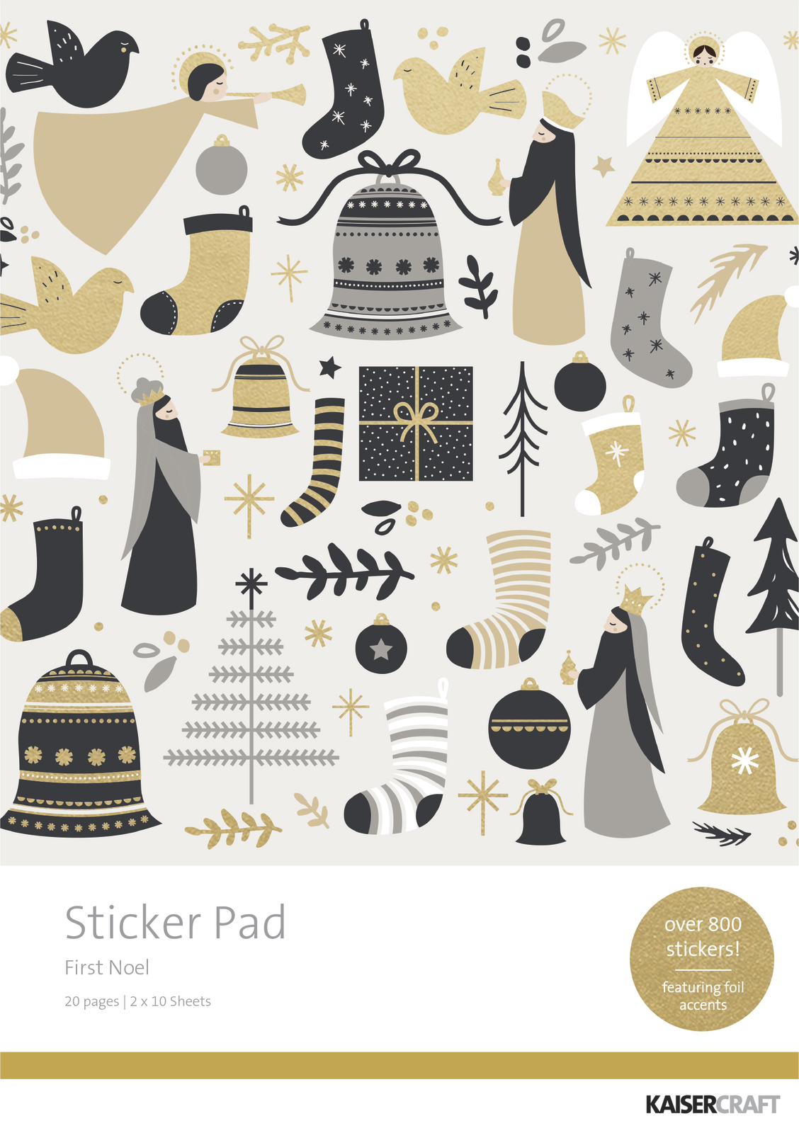 Kaisercraft: Sticker Pad - First Noel image