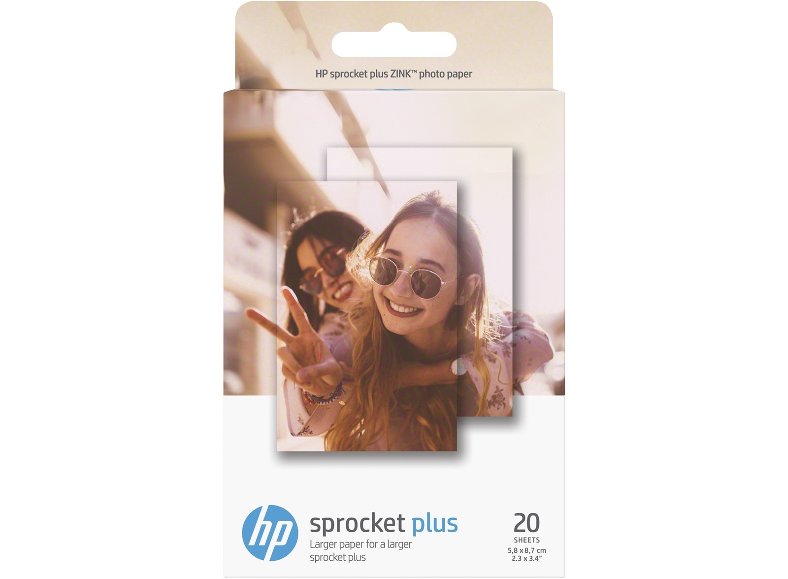 Buy HP Sprocket Plus Photo Paper 2.3x3.4" (20 Sheets) at Mighty Ape NZ