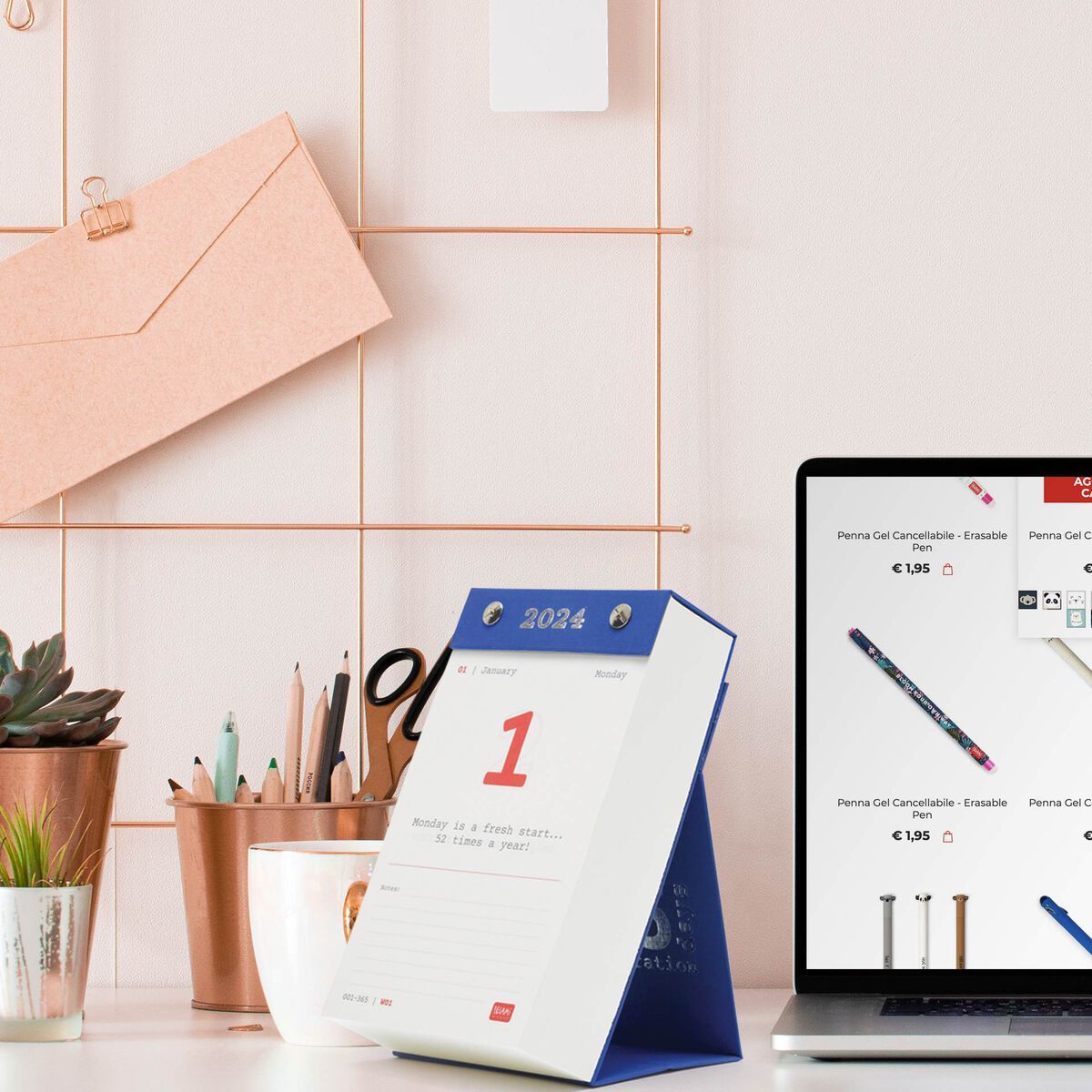 Buy Legami Daily Desk Calendar 2024 at Mighty Ape NZ