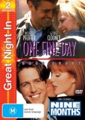 One Fine Day / Nine Months (2 Disc Set) on DVD One Fine Day / Nine Months (2 Disc Set) on DVD
