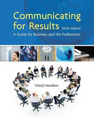 Communicating for Results by Cheryl Hamilton image