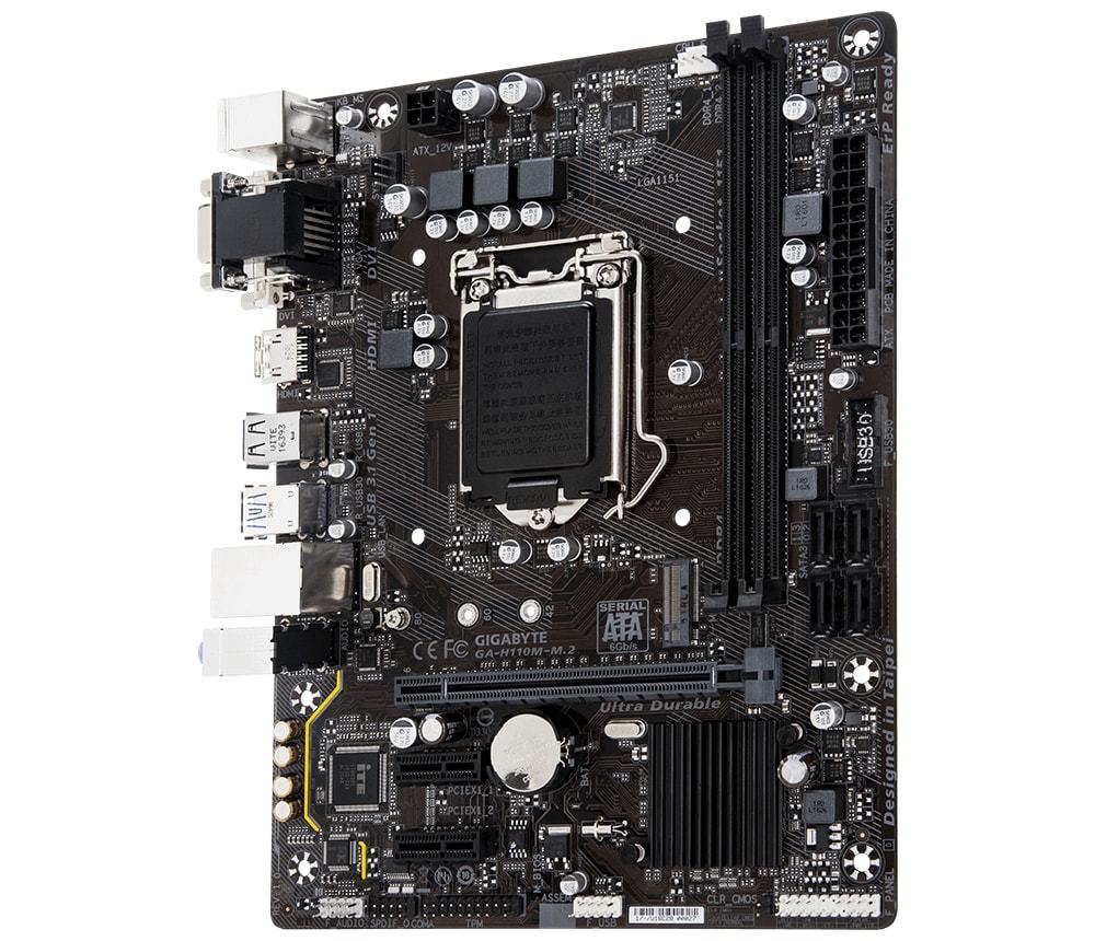 Gigabyte GA-H110M-M.2 Motherboard