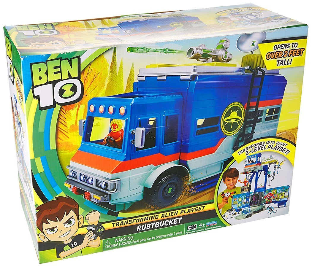 Ben 10: Rust Bucket - Transforming Vehicle Playset image