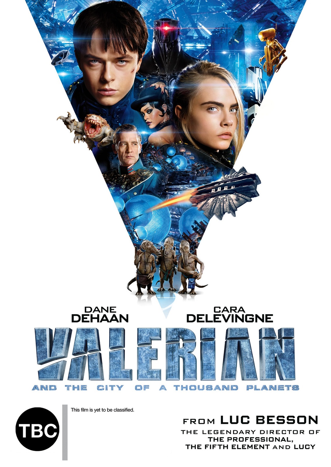 Valerian And The City Of A Thousand Planets on DVD image