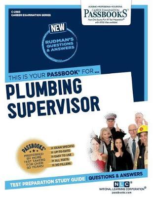 Plumbing Supervisor by National Learning Corporation image