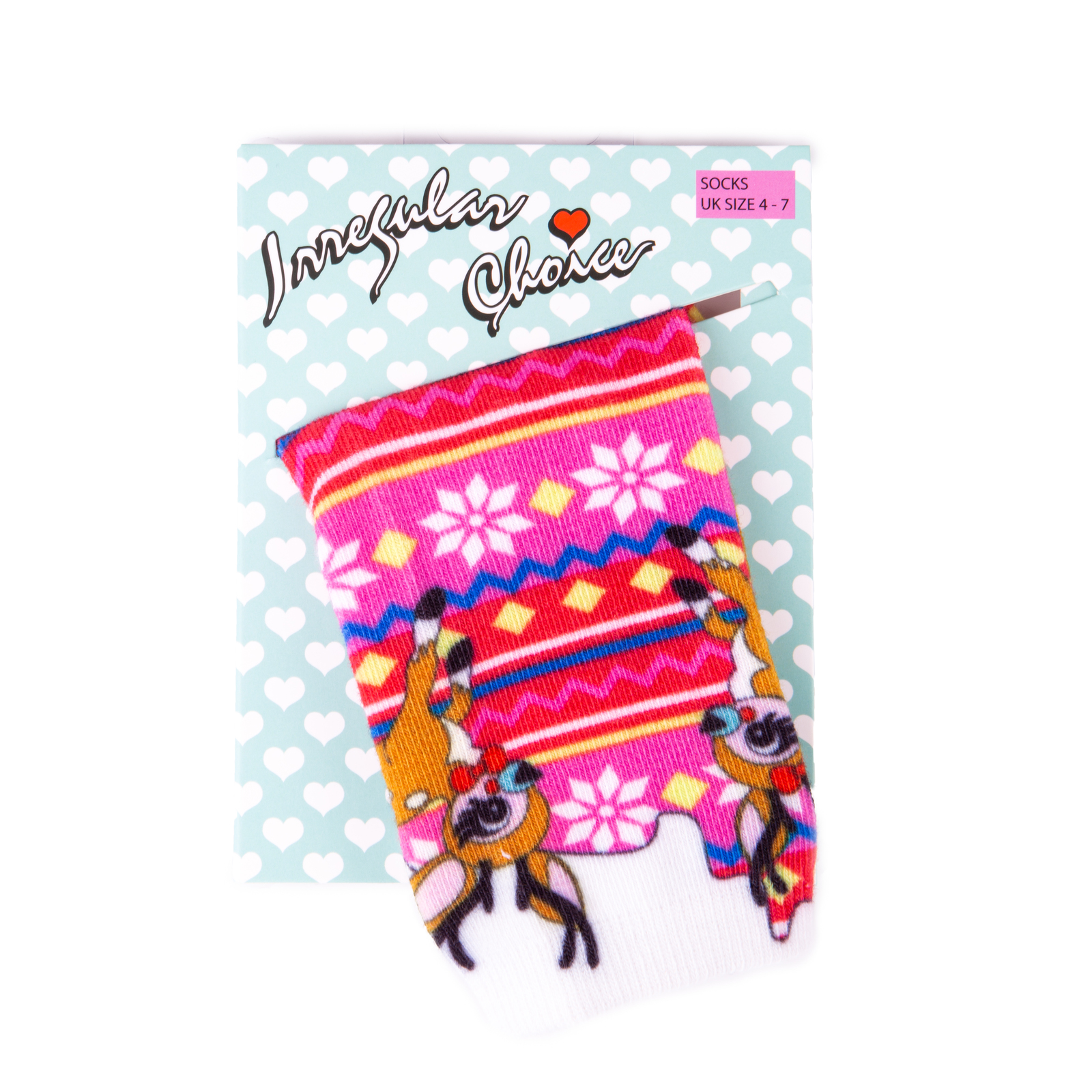 Irregular Choice: Reindeer Socks