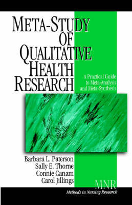 Meta-Study of Qualitative Health Research by Barbara L. Paterson image